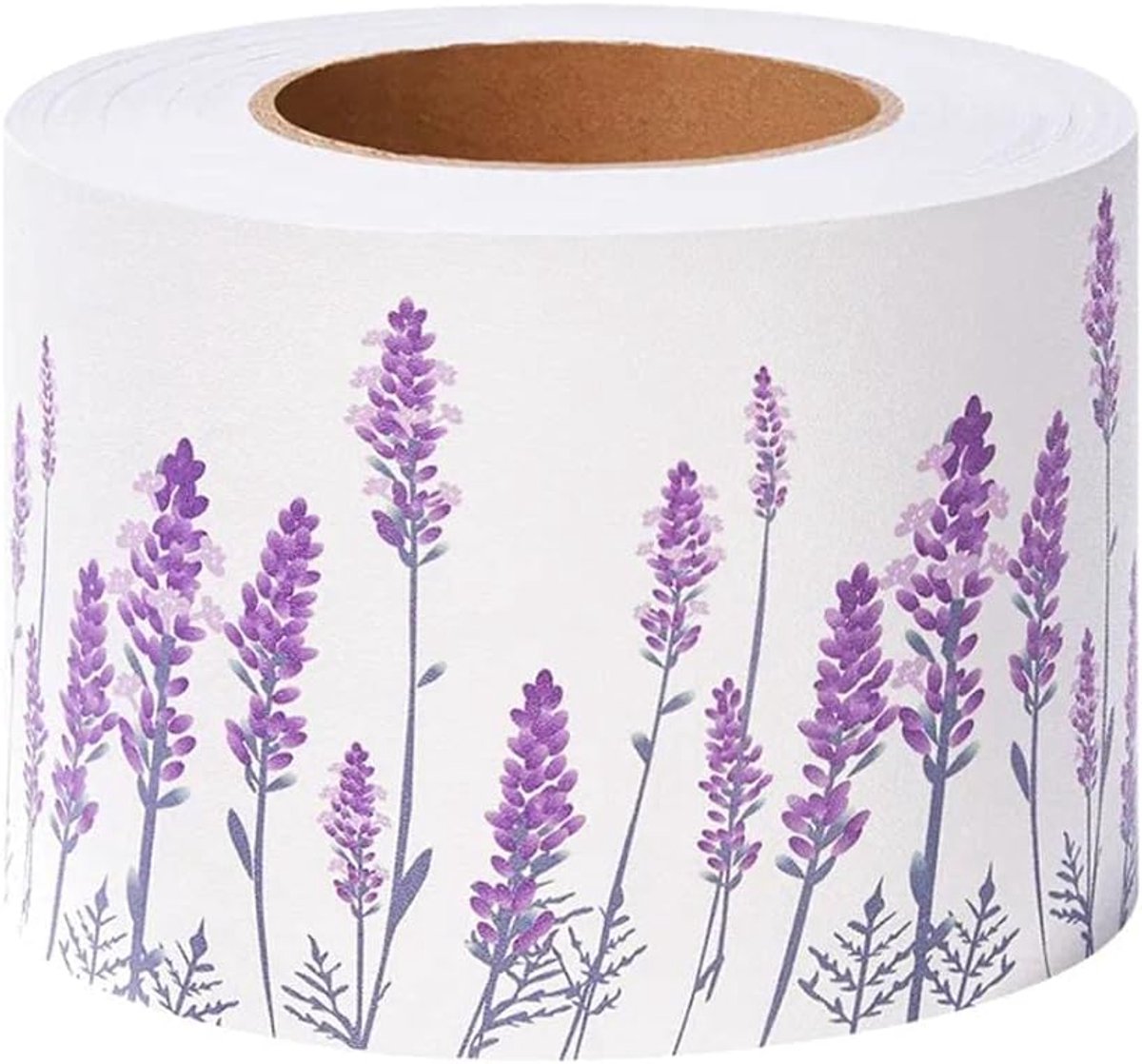 Borders Peel en Stick Behang Border Window Trim Molding Spiegel Frame Kit Wandpaneel Bulletin Board Borders Paars Lavendel 10 X 500 cm