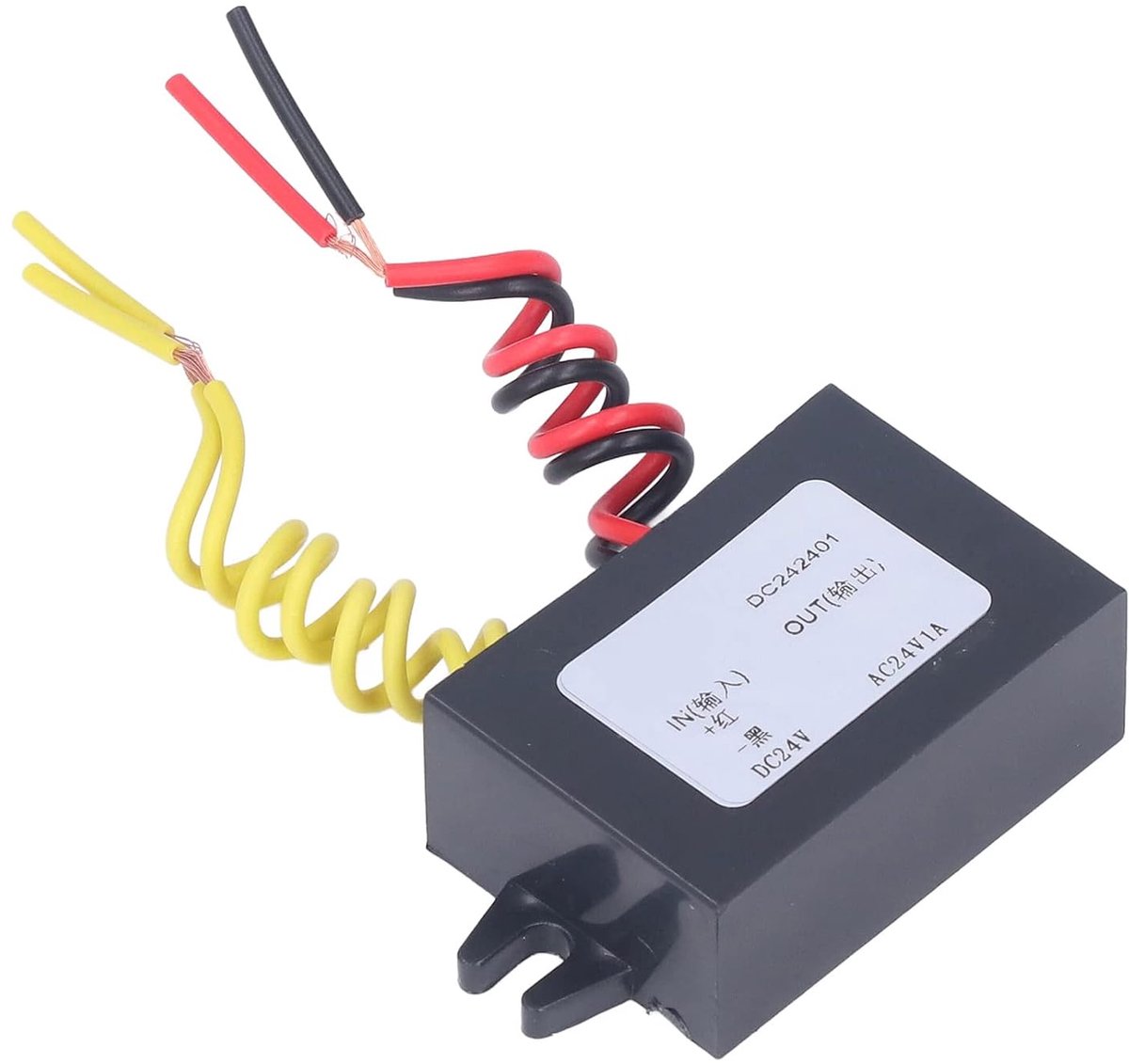 1A DC Naar AC Power Converter Voeding Converter IP67 Waterdichte Spanningsregelaar voor Elektrische Apparatuur (DC 24V-AC 24V) (DC24V-AC24V)