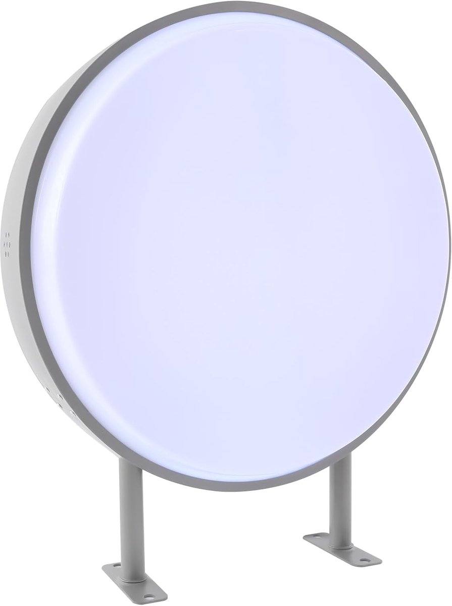 Lichtreclame lichtreclame LED lichtbord open rond 50 cm buitenreclame reclame lichtreclame voor bar etalagereclame business kantoor winkel