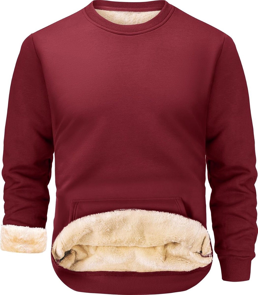 Sweatshirts Warme Winter Pullover met Kangoeroezak