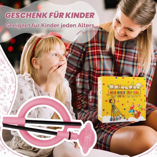 Springring met licht voor kinderen, inklapbaar — afbeelding 4