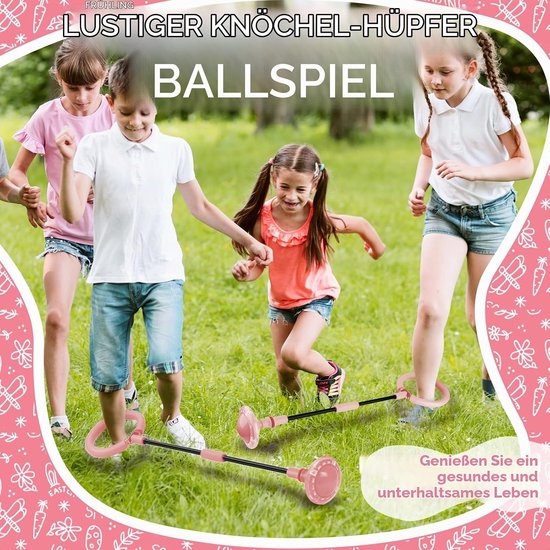 Springring met licht voor kinderen, inklapbaar — afbeelding 2