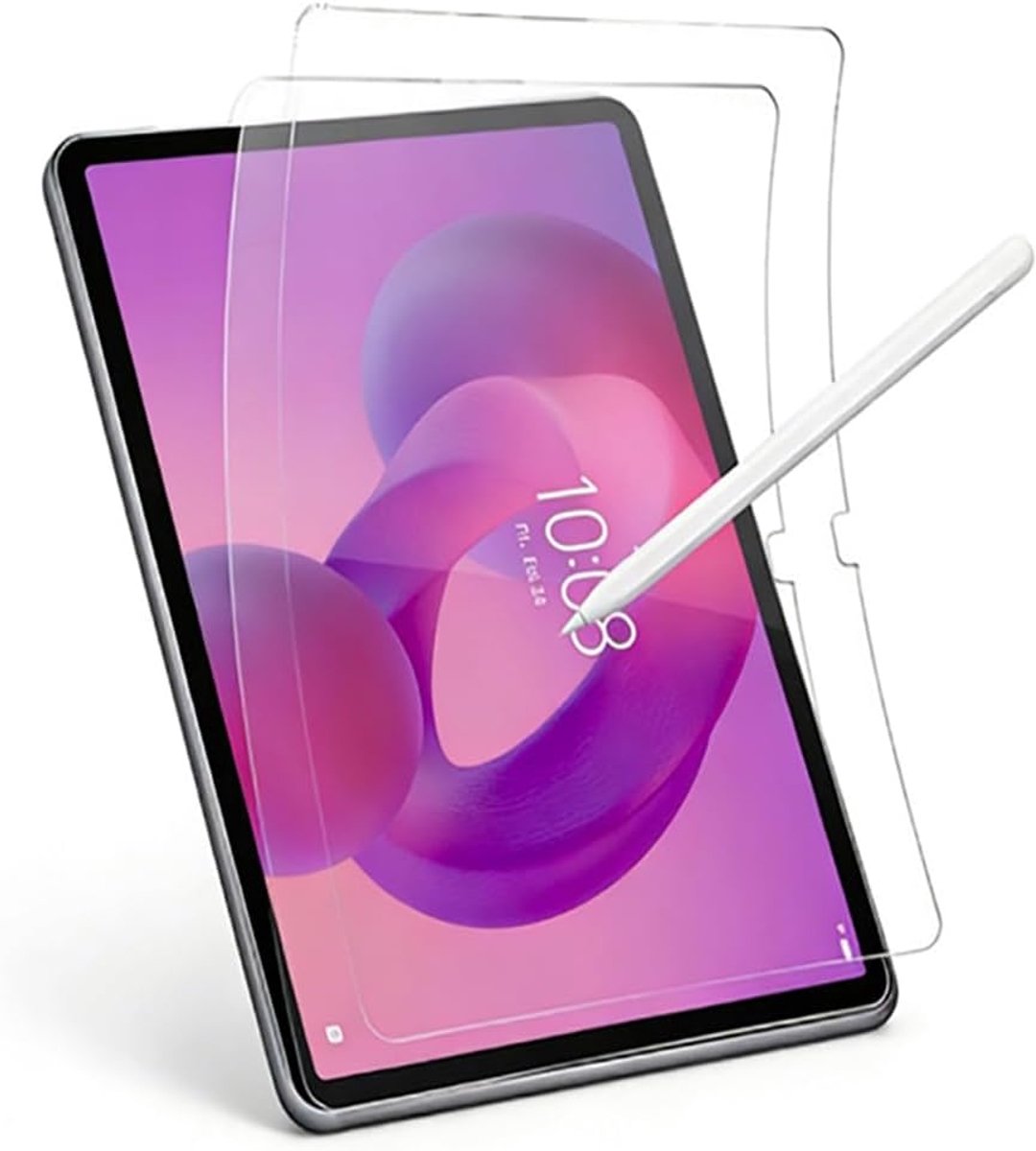 [2 stuks] Paperfeel displaybeschermfolie voor Lenovo Idea Tab Plus, schermbeschermer voor tekenen, schrijven en notities maken [anti-reflectie] [anti-vingerafdruk]