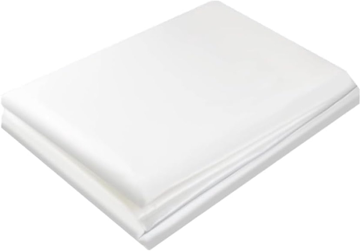2 m x 3 m zware polyethyleenplaat, extra dik doorzichtig polyethyleen tuinbouwmembraan, voor tuinisolatie, kasbedekking en bouwbescherming