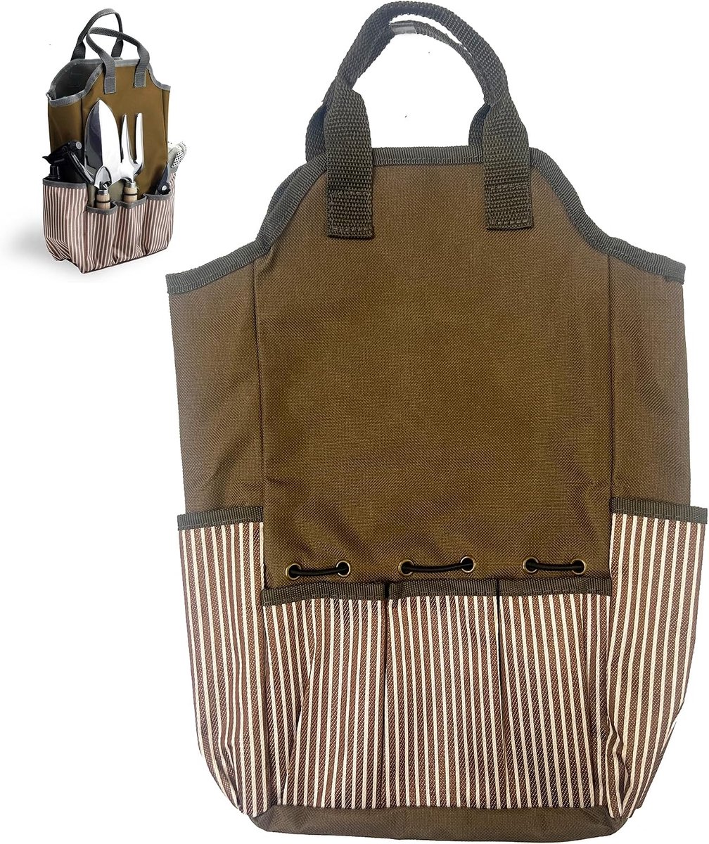 1 Stuks Tuingereedschapstas, Tuin Tote Opbergtas, Tuinieren Tote Bag, Tuintas met, Tuindraagtas, Opbergtas voor tuingereedschap, Geschikt voor tuin, huis, buiten en andere opslagscenario's