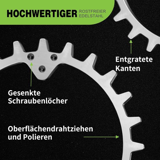 Spikes voor Husqvarna Automower 320/420/430X/440/450X, gazontractieverbetering voor robotmaaier, uitvoerig ontbraamd, wielmaat 252 mm — afbeelding 2