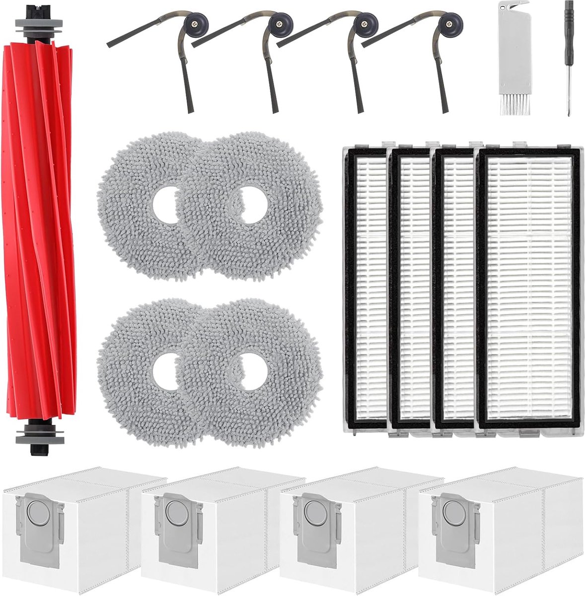 35A Accessoires voor Roborock QV 35A/QV 35S/Qrevo S Pro/QR 598/QR 798