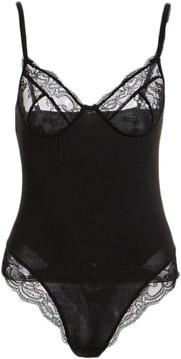 Lingeriesets dames Vrouw Lingerie Lace Sexy Romper Skinny Body Pants Nachtkleding