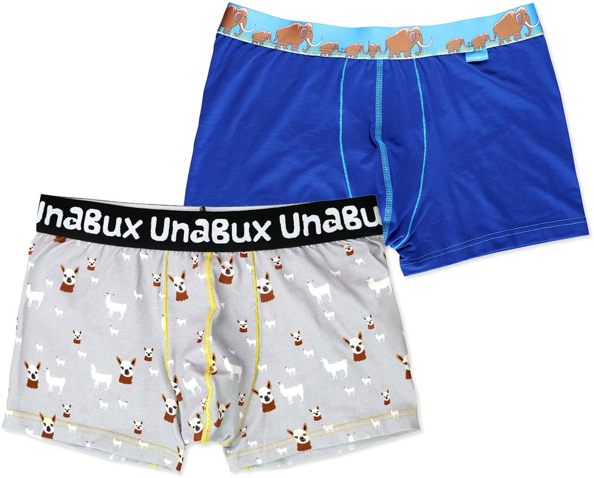 Unabux Boxershorts MAMOUTH HIKE Mix