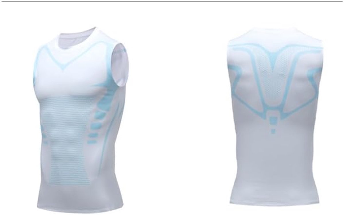 2024 Nieuwe Versie Energxcel Ionic Shaping Vest Heren