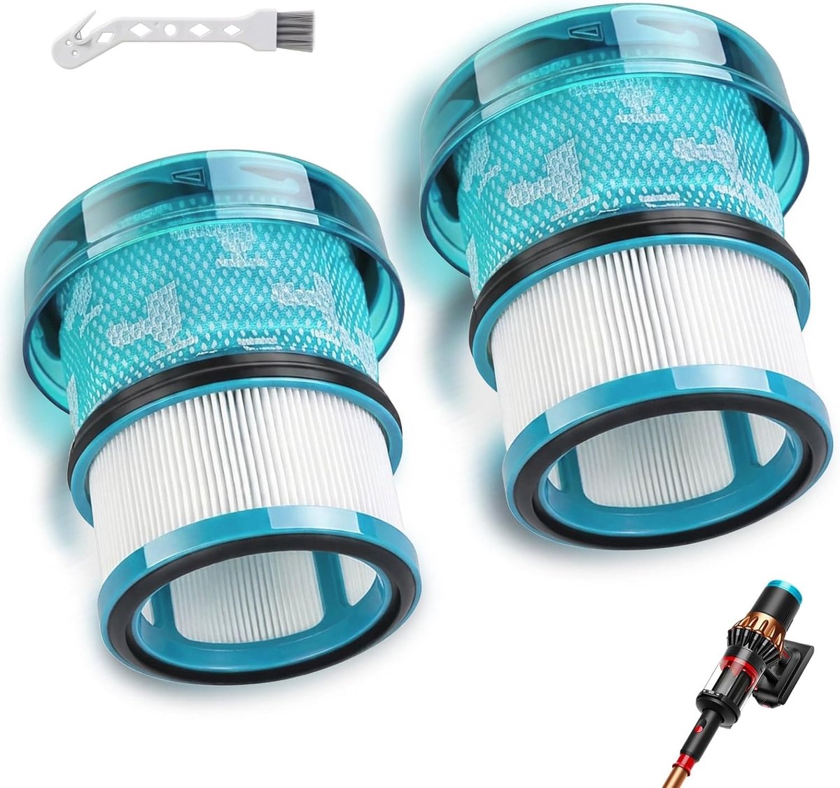 Filter voor Dyson V16 Piston Animal stofzuiger 2 stuks reserveHEPA-filter accessoires