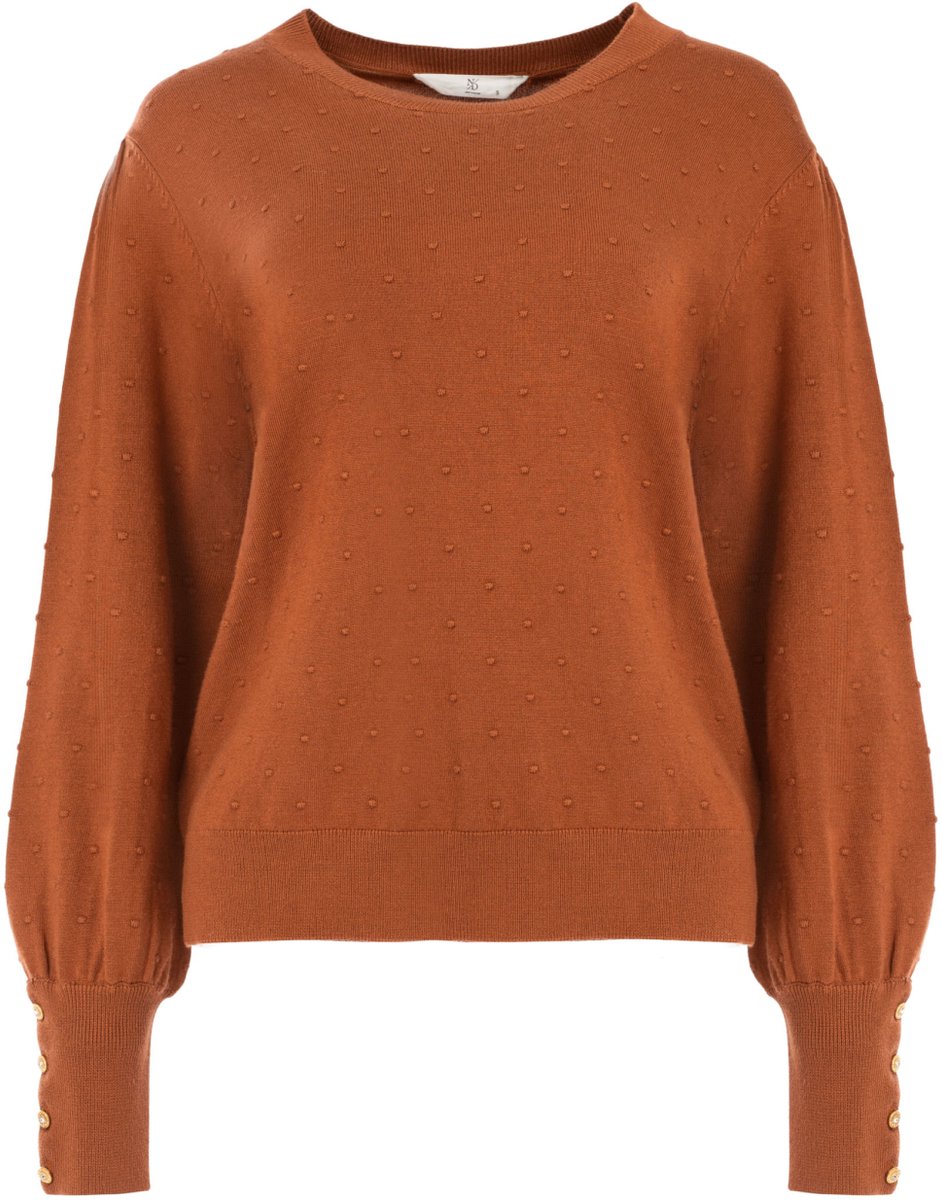 NED Trui Vaset Ls Rmb Brei 26w1 U106 44 Coconut Shell Dames Maat - M