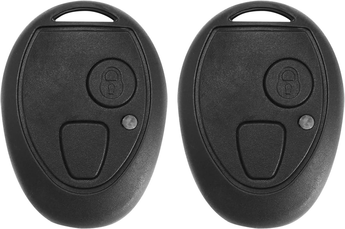 Vervangende sleutelbehuizing 2 knoppen - Geschikt voor Rover 75 MG ZT en Land Rover Discovery - ShopVlot