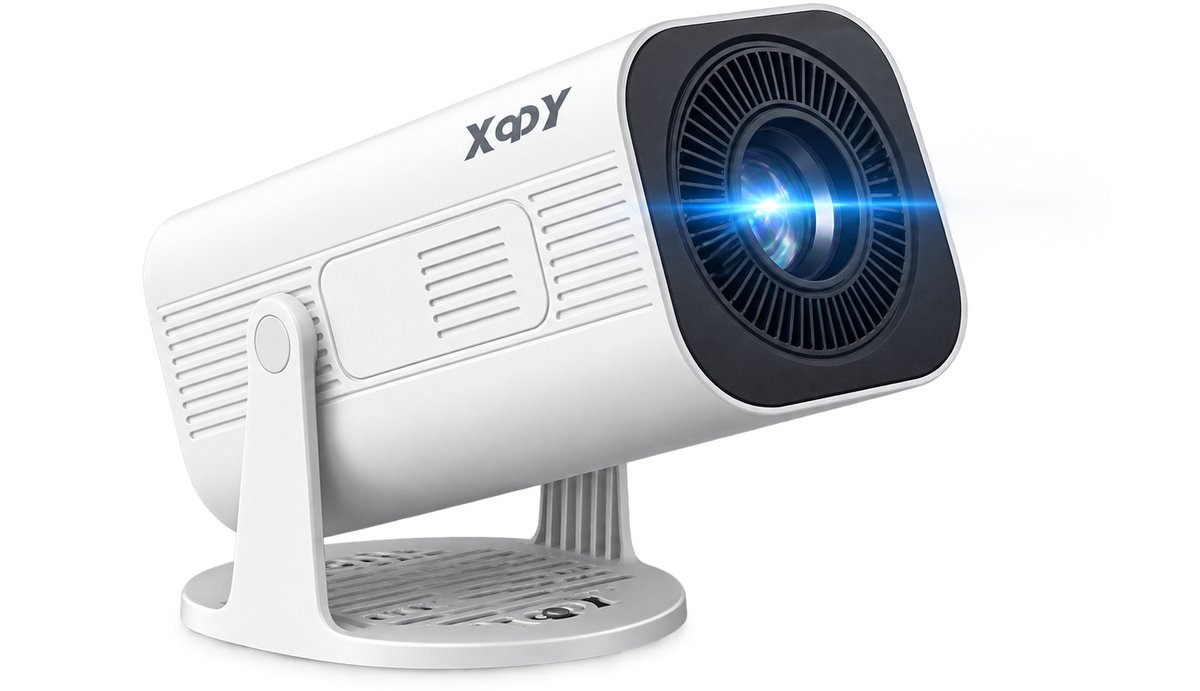 Lamor Mini Beamer - Beamers - Thuisbioscoop - Projector - HD-resolutie van 1280 x 720 - 40 tot 130 inch - 4K - 300 ANSI-lumen