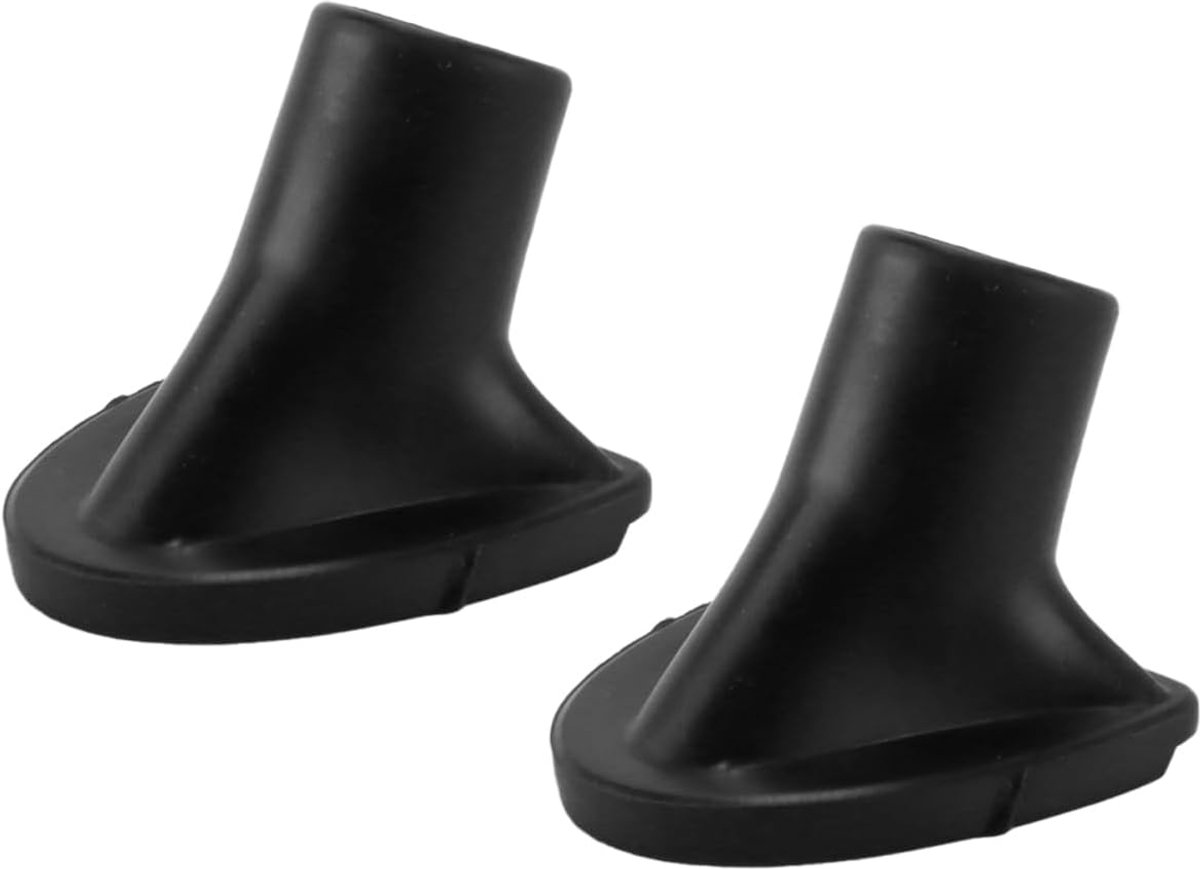 2 stuks TPE golftasstandaard vervangende voeten, duurzaam, weerbestendig, universele pasvorm, eenvoudige installatie voor de meeste stands