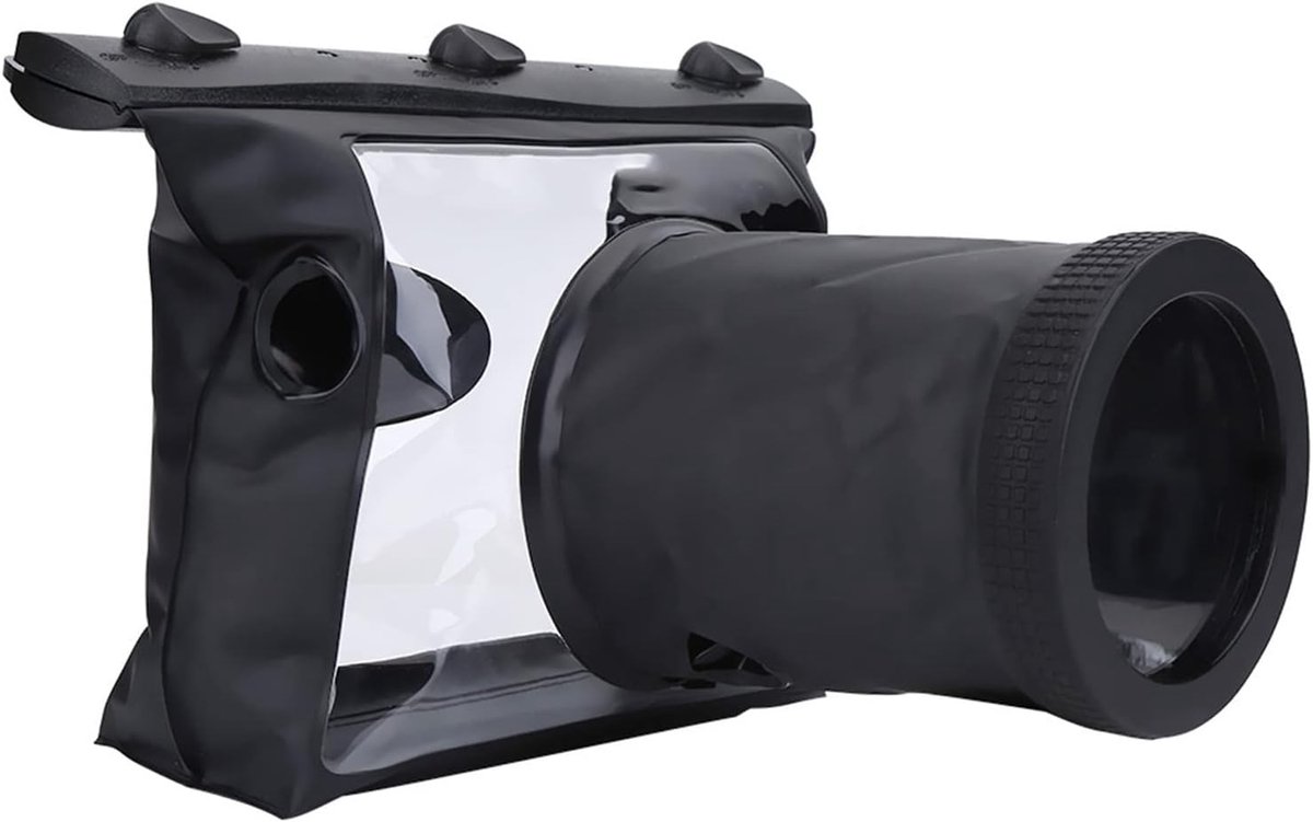 Camera waterdichte behuizing, waterdichte HD-onderwaterbehuizing, draagzak voor SLR-DSLR-camera