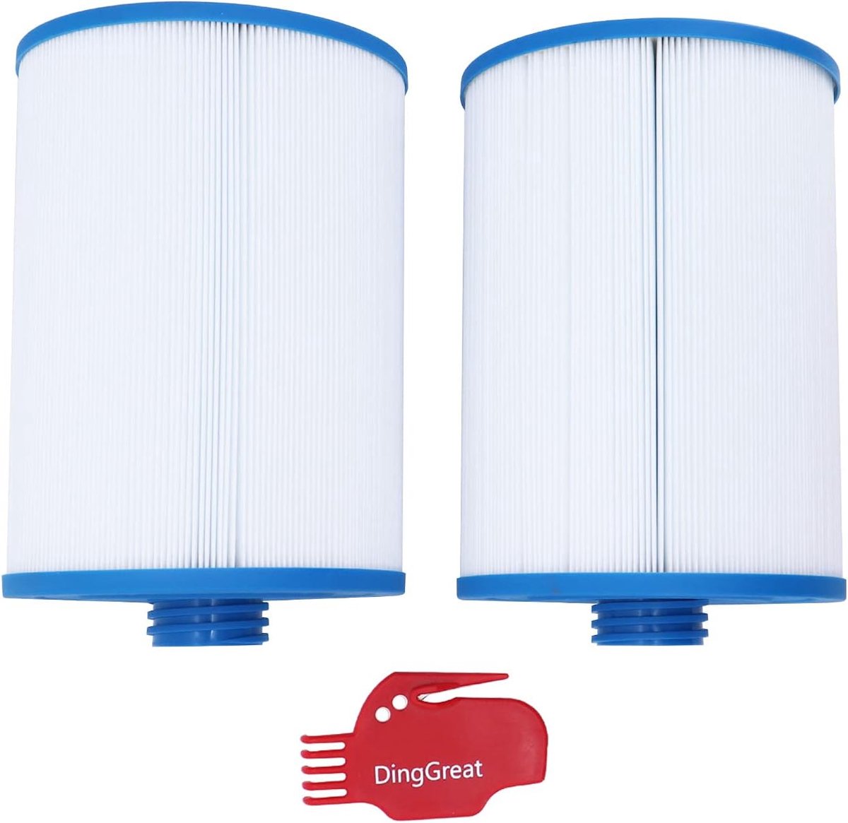 2 Pcs Spa Filter Cartridge Filter Cartridge Whirlpool Filter Replacement for Unicel 6CH-940, Pleatco PWW50P3 - ShopVlot