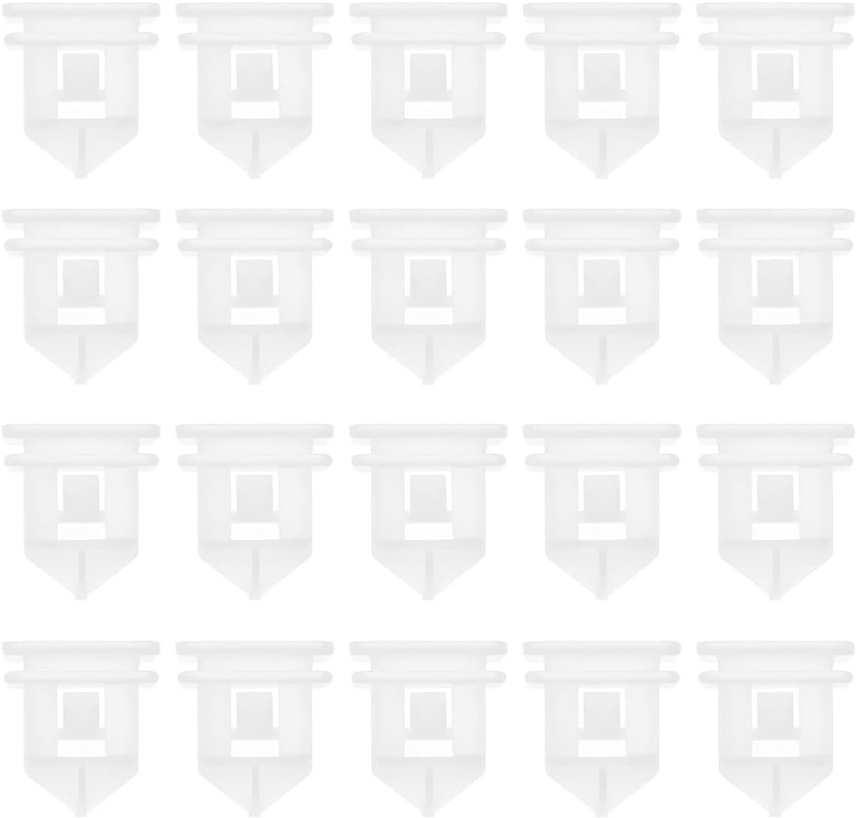 Zijschort Moulding Clips Pack van 20 - Geschikt voor Volvo S40 S80 V50 V70 XC60 XC70 - Duurzaam en betrouwbaar - ShopVlot