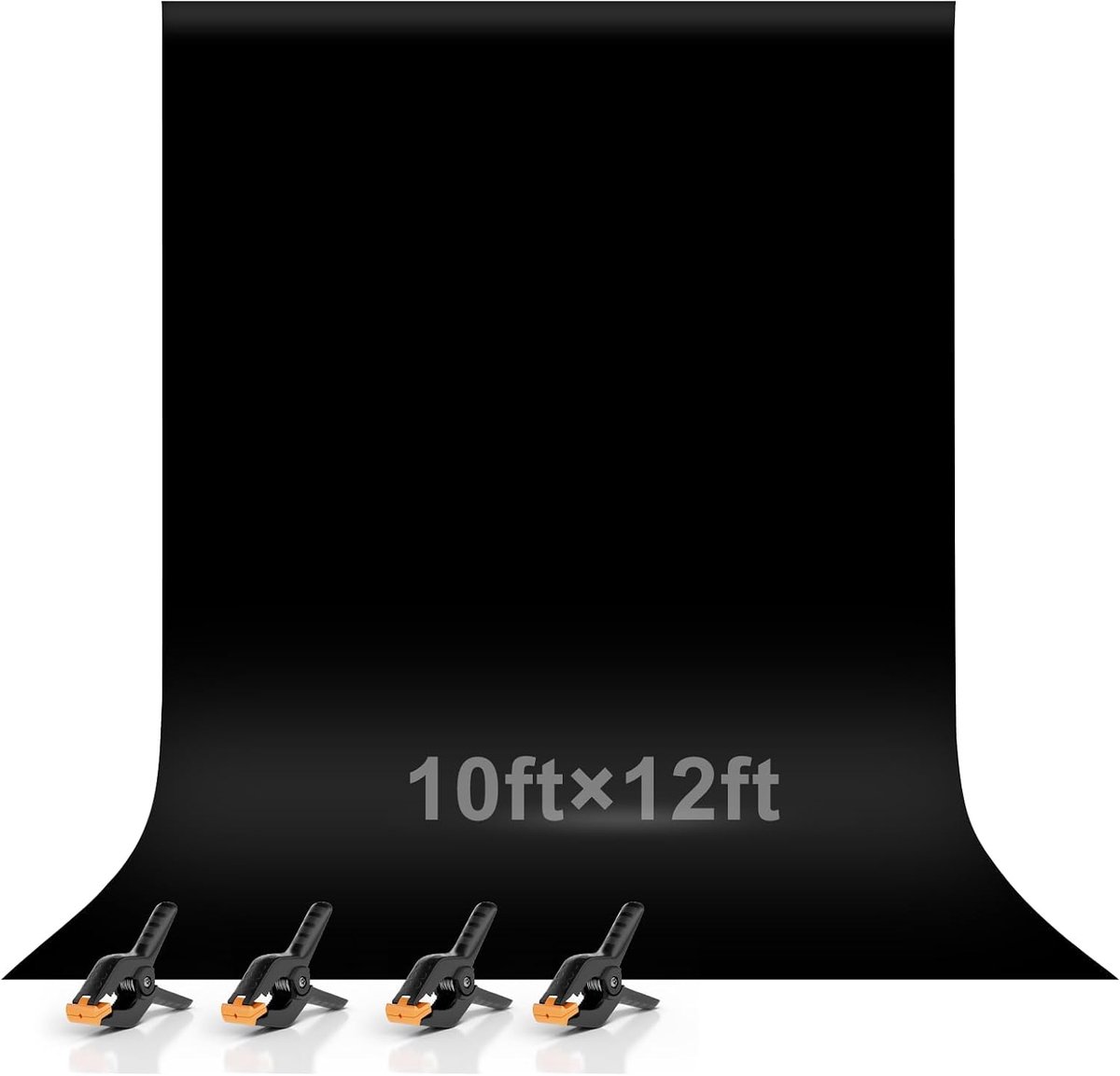 EMART 3x3.6m Black Photo Noise For Photography - ShopVlot