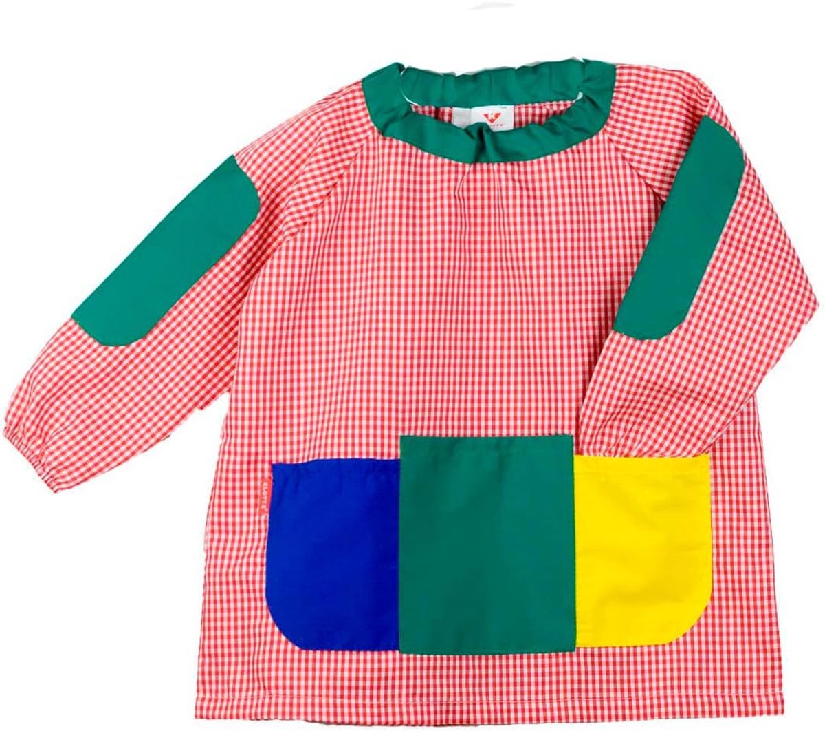 opbergbak zonder knopen - baby-kind - blauw en geel - ideaal voor speelgoed - ShopVlot