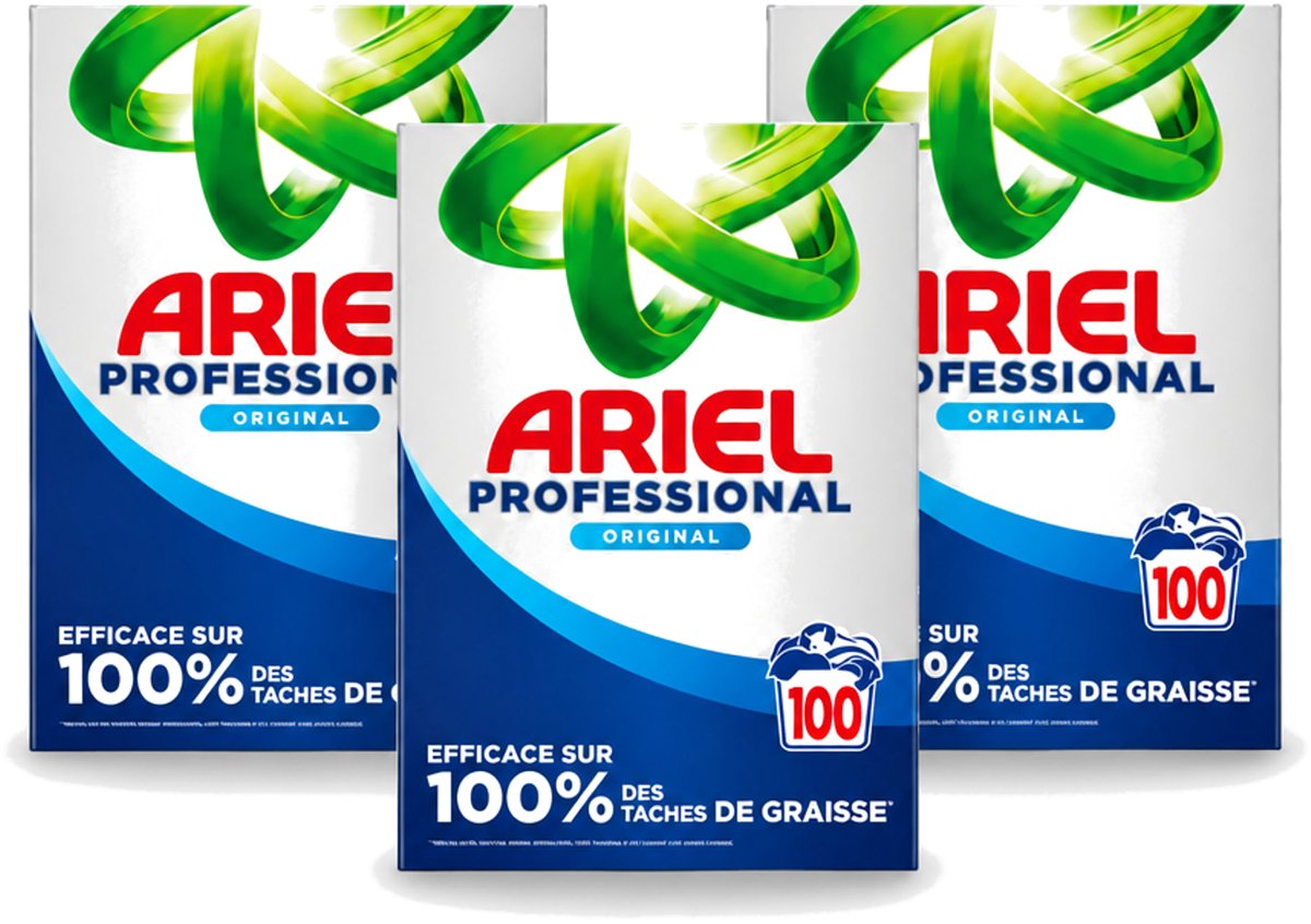 3 x Ariel – Waspoeder – Professional Regular – 100 wasbeurten - 5,5 kg - Voordeelverpakking - 3 stuks