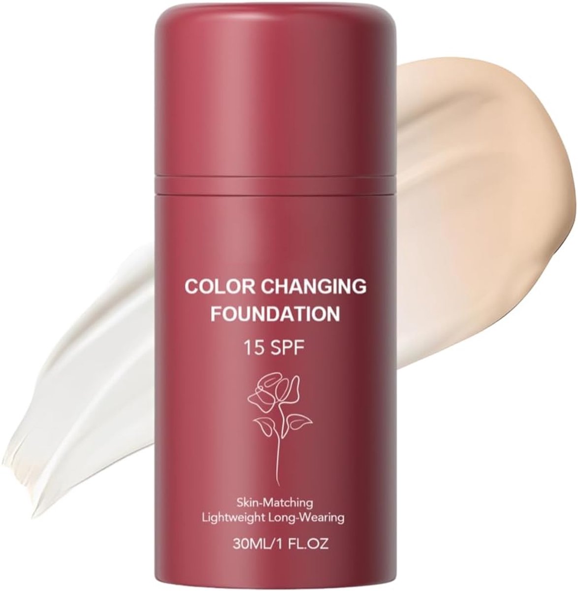Foundation SPF 15 CC Crème Tint Aanpassend Hydraterend Lichte Dekking Natuurlijke Finish Onvolkomenheden Anti-Roodheid Alle Huidtypes