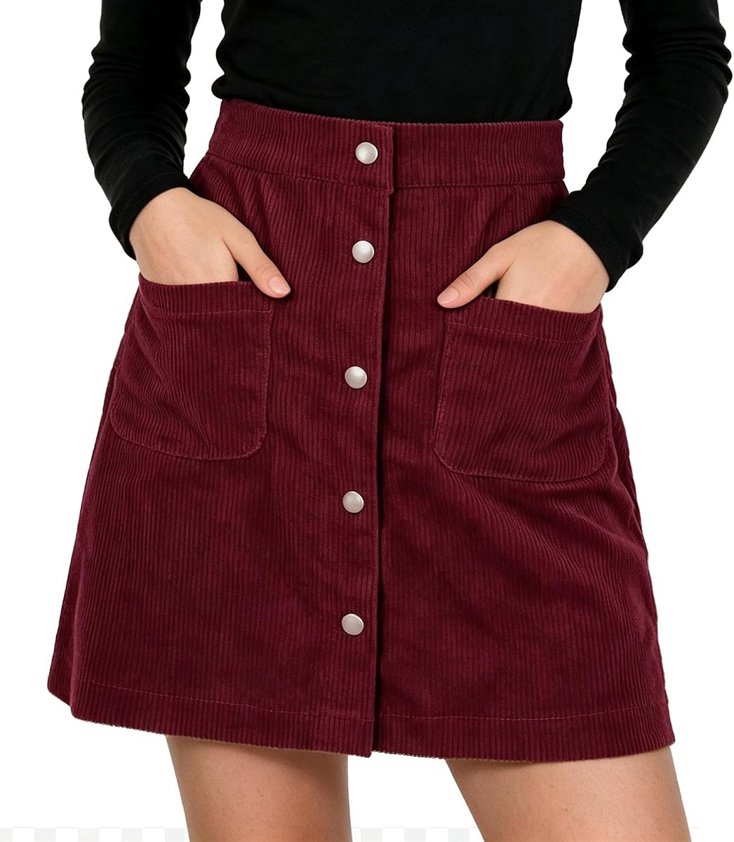 Minirok dames hoge taille - A-lijn design - Casual stijl - Perfect voor de zomer - ShopVlot