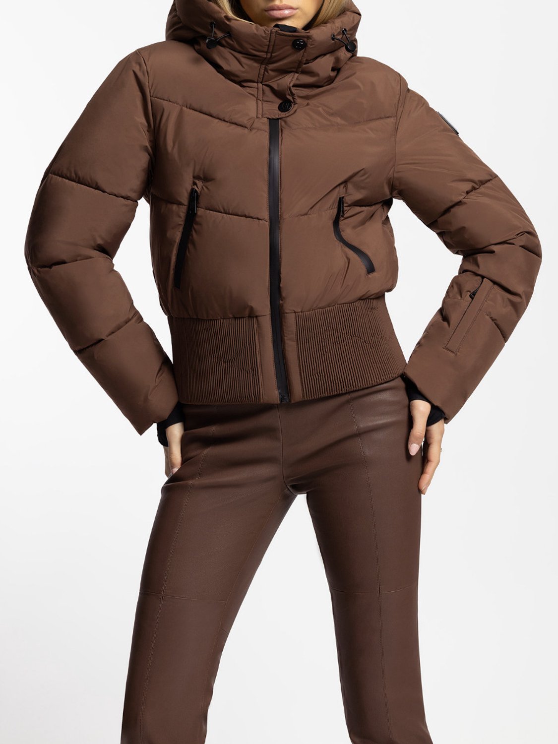 NIKKIE UVIVIA Jacket hot Cacao Bruin
