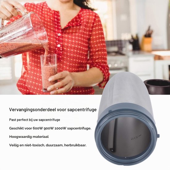 Sapcentrifugebeker - Roestvrijstalen Blenderbeker — afbeelding 3