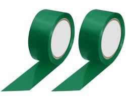 Verpakkingstape - 4,8 cm x 80 m - Donkergroen - 2 stuks