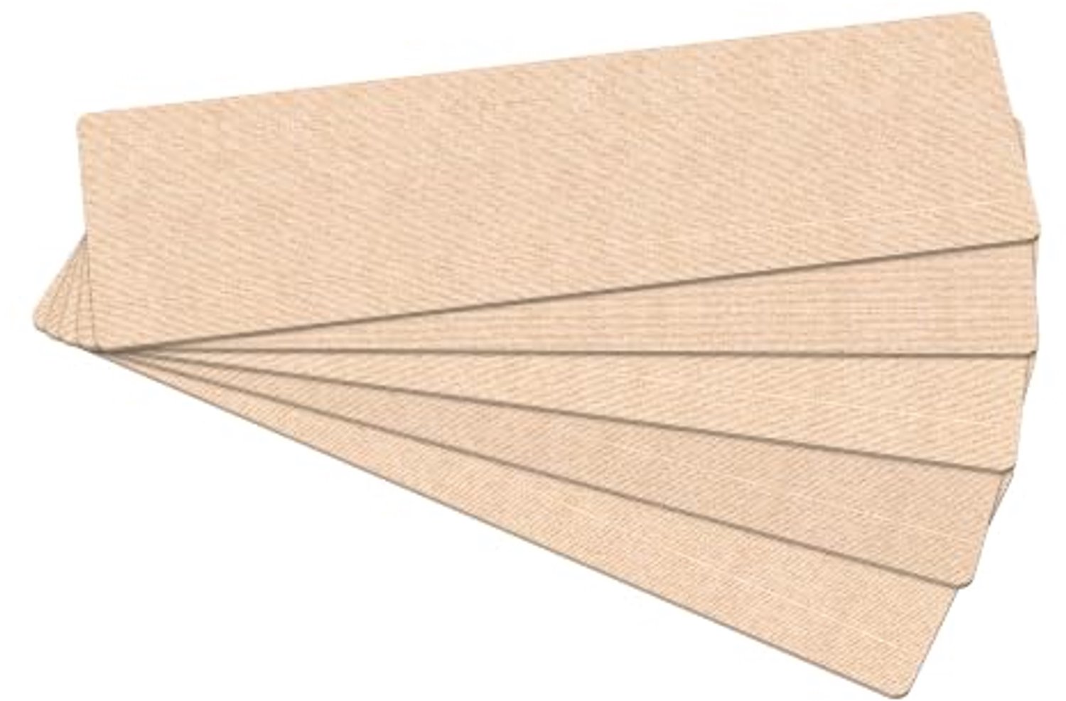 Antislip Trapmatten Set van 5 Zelfhechtend Crème 100x30 cm