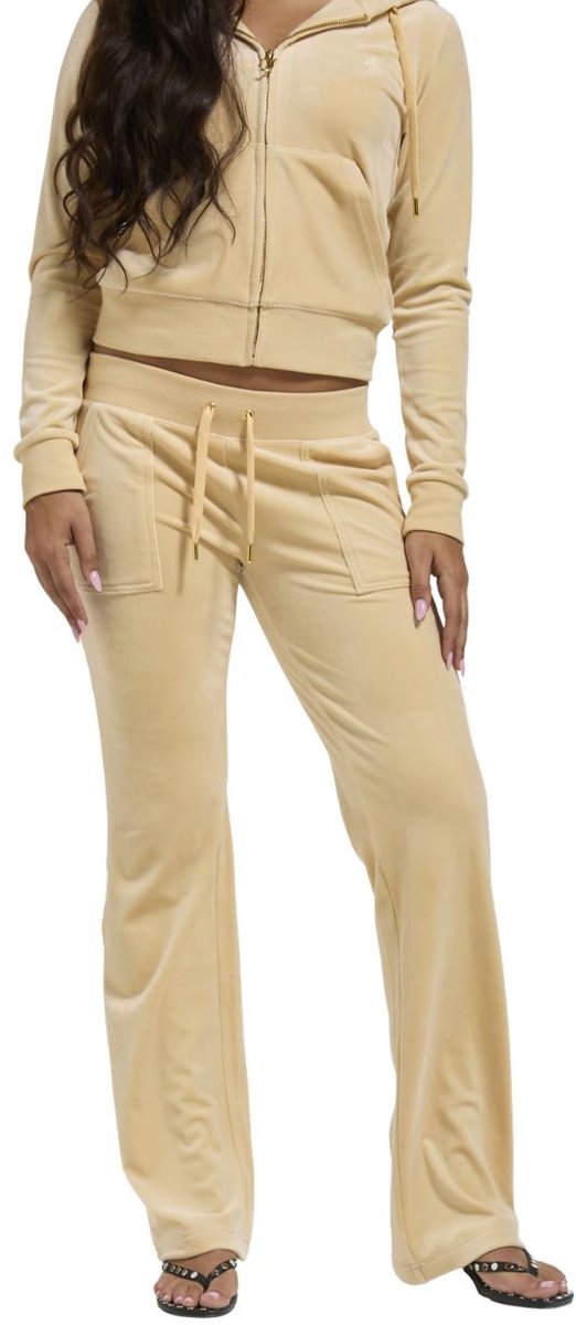 Juicy Couture Juicy Couture Robertson Hoodie Gold - Maat XL