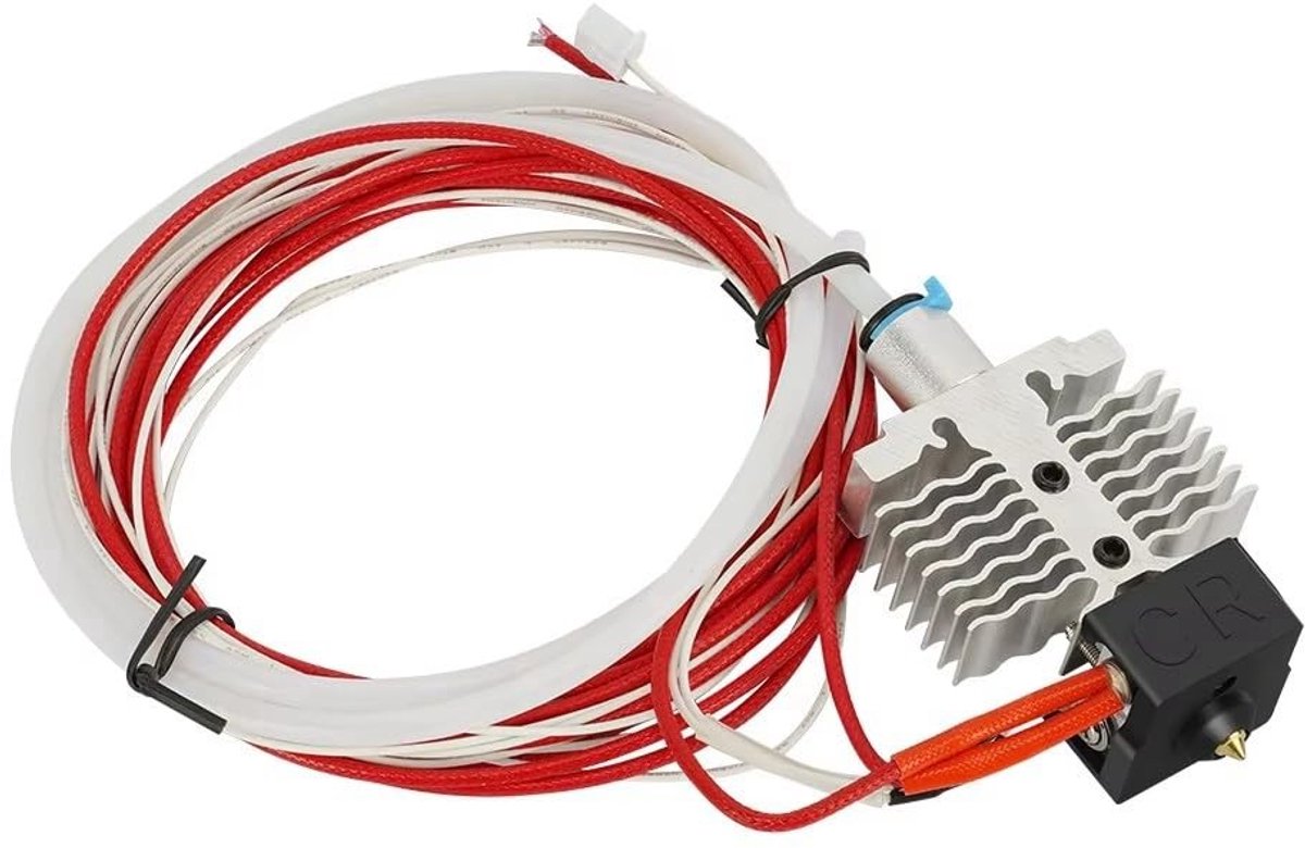 Elzusha - Hotend Kit voor 3D Printer Ender-3 Neo - 0.5mm Nozzle met Silicone Sok