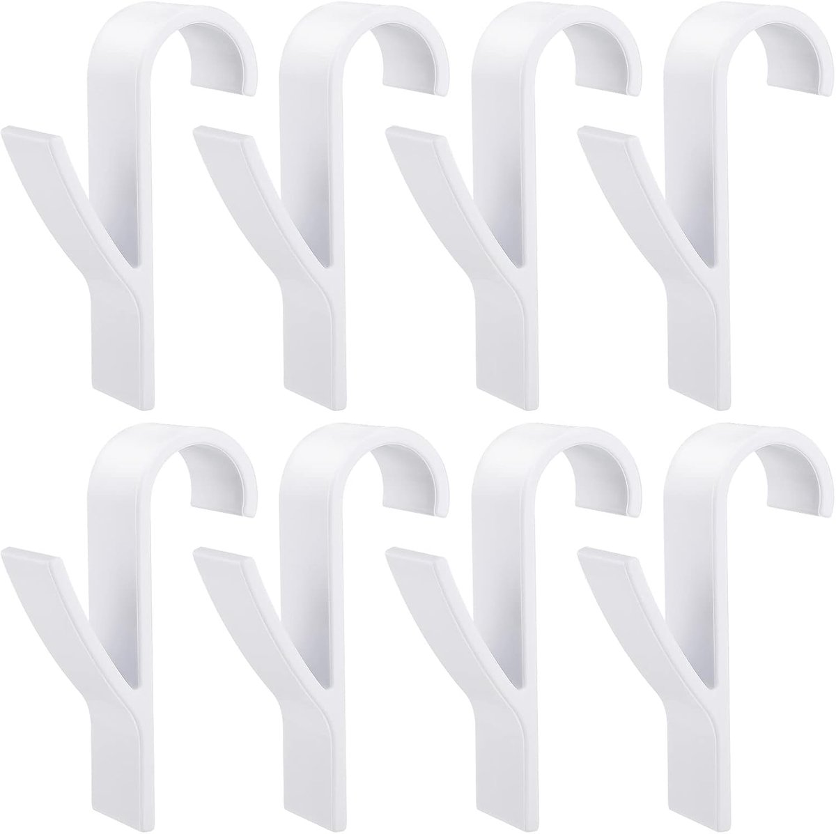 Handdoekhouder - Set van 8 - Wit