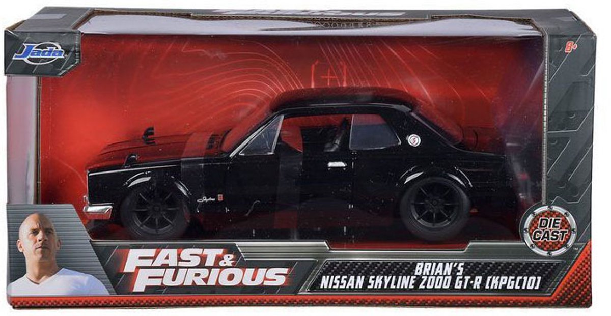 Jada Fast & Furious 1971 Nissan Skyline - 1:24