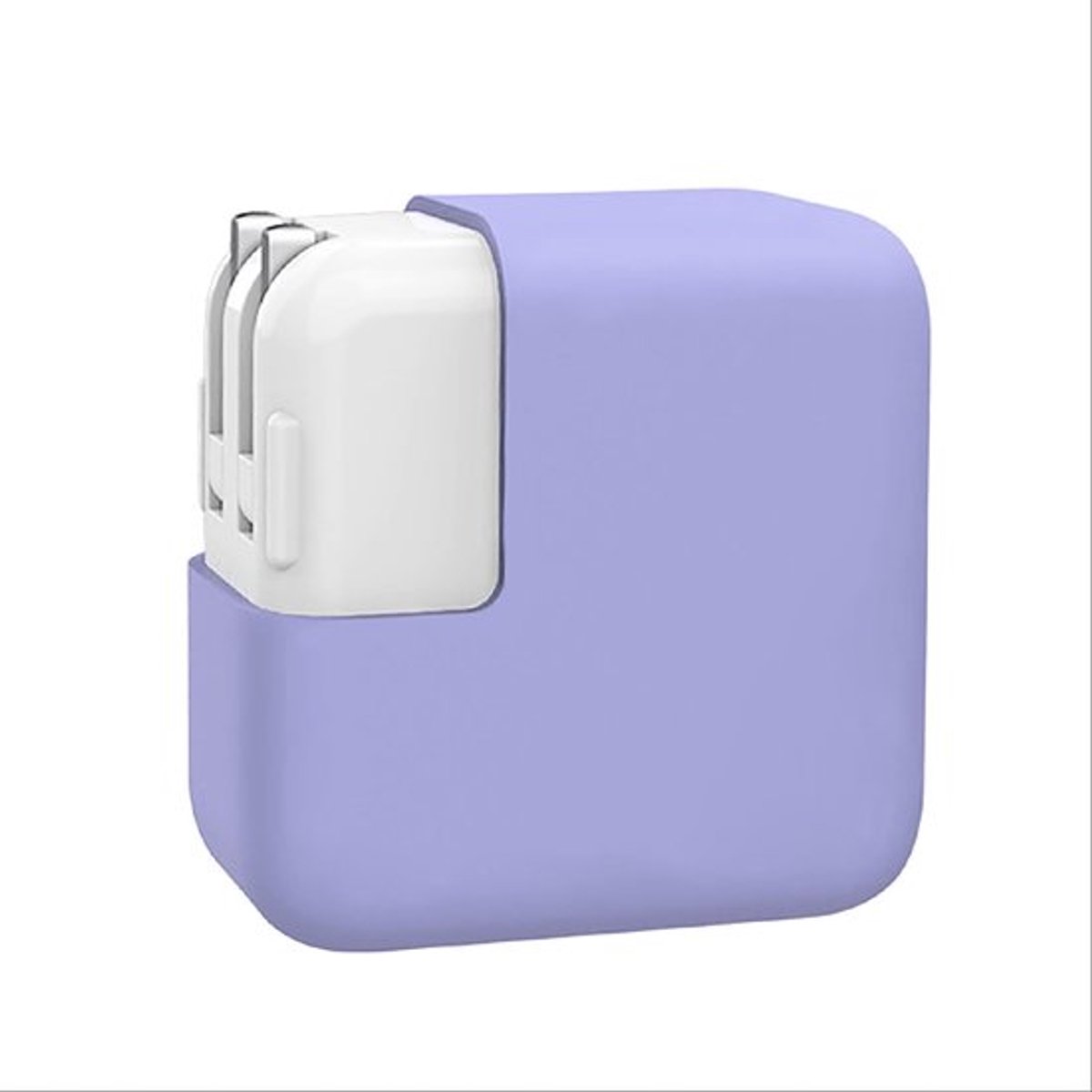 Allecto - Siliconen Hoes - Beschermhoes voor MacBook Charger - Ultradun en