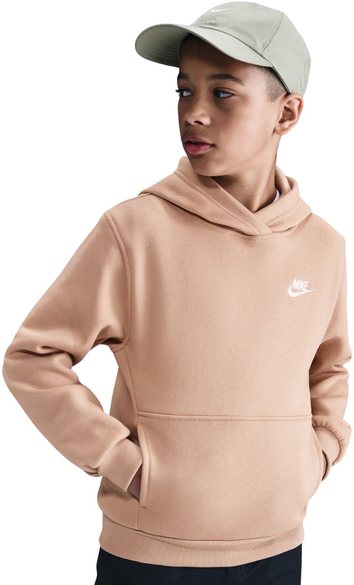 Nike Sweater Sportswear Club Fleece Beige