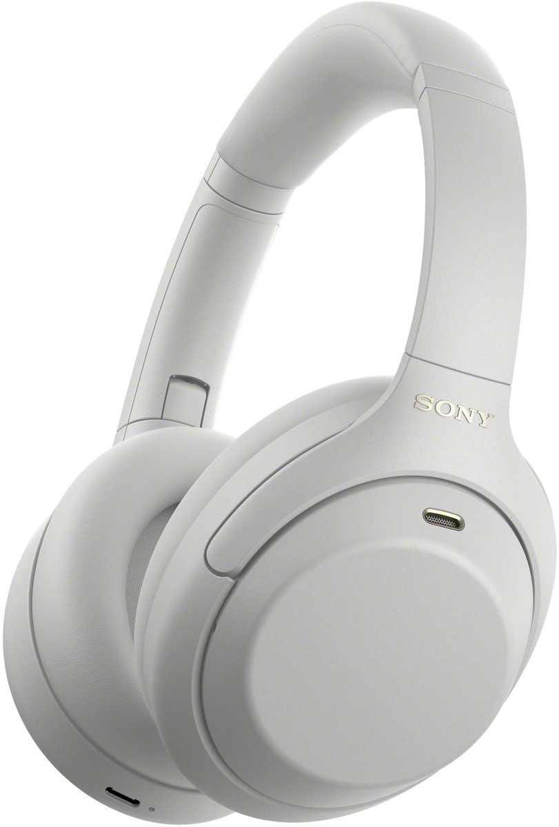 Sony WH-1000XM4C – Draadloze Noise Cancelling koptelefoon - Zilver