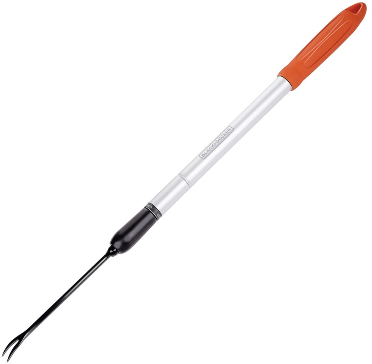 BLACK+DECKER Onkruidwieder - Telescopische Stang 77 - 112 CM - Onkruidwieder met steel - Aluminium/ Koolstofstaal