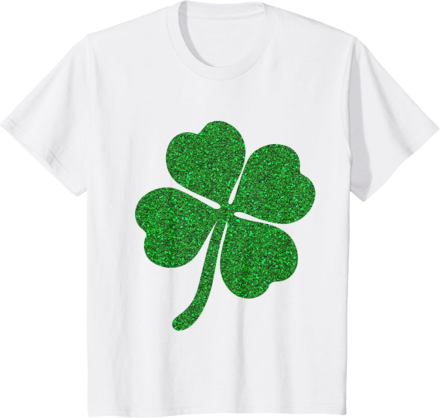 T-shirt met vierbladige klaverblad voor St. Patrick's Day