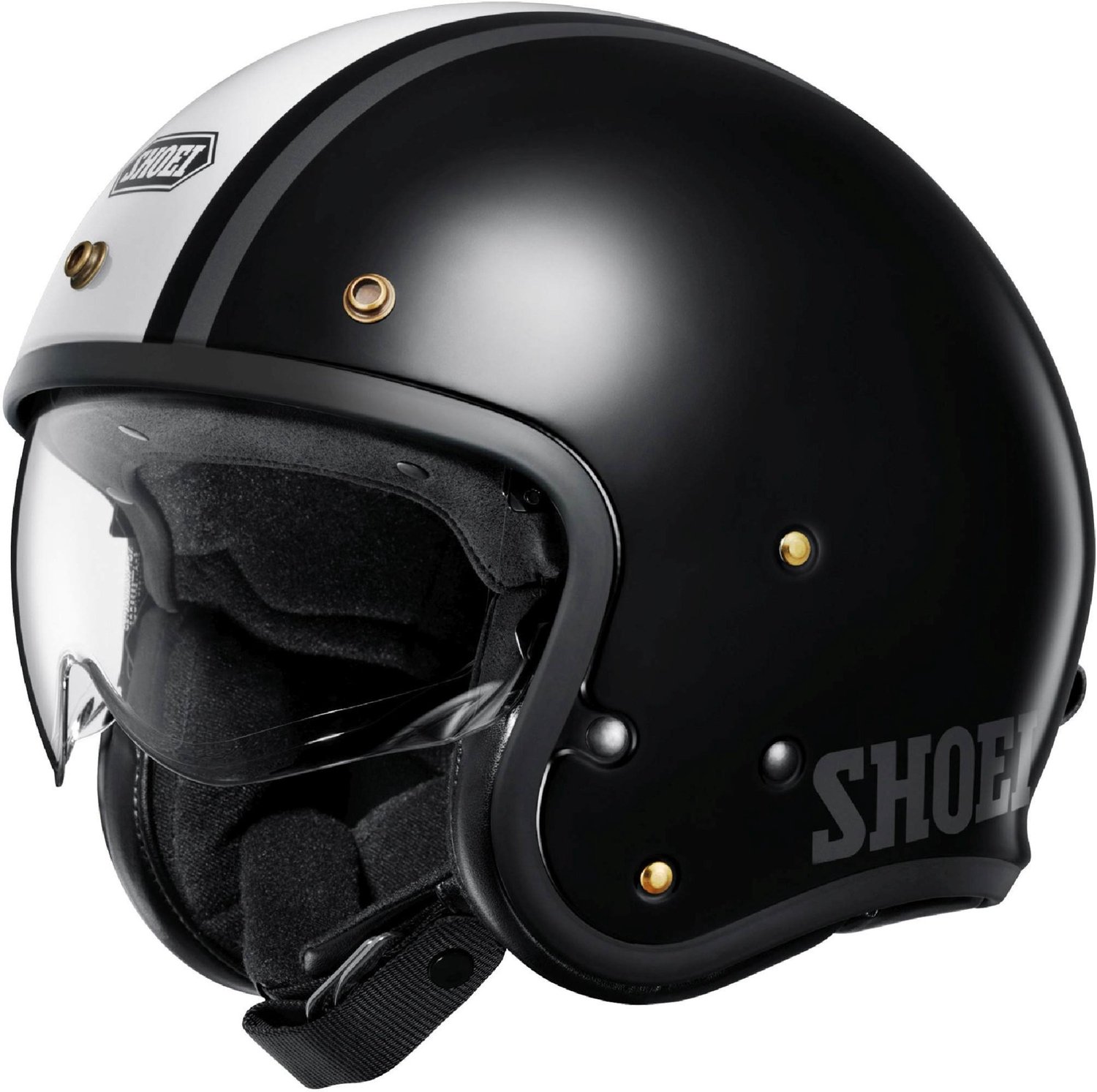 Shoei J.O2 Adventure TC-5 Zwart Wit Jethelm - Helm