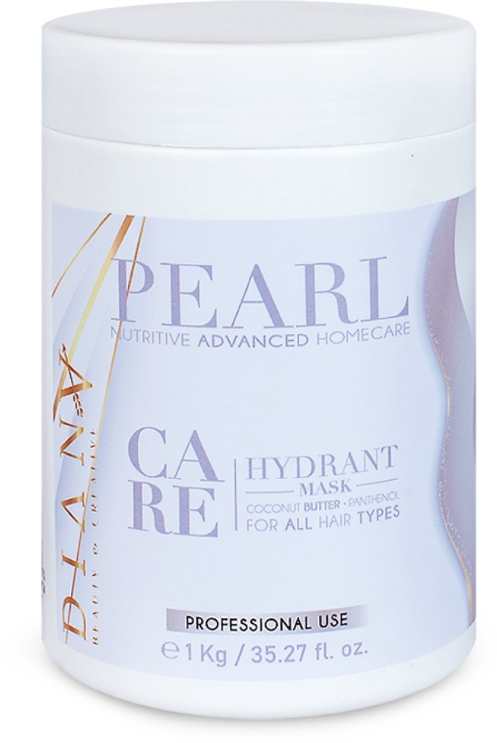 PEARL haarmasker 1000g voor thuiszorg na de behandeling HaarBotox - zonder parabenen, sulfaten en siliconen, Verrijkt met Kokosolie en Panthenol, Voor Optimale Hydratatie en Anti-Frizz, Geschikt voor Alle Haartypes