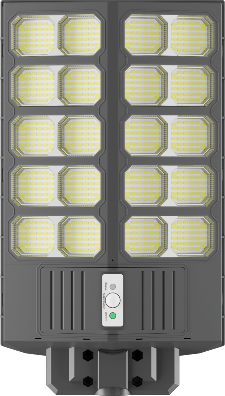 Solar LED-buitenlamp - Zonnepaneel - LiFePO4-accu - Sensorbediening - Jortan Tech