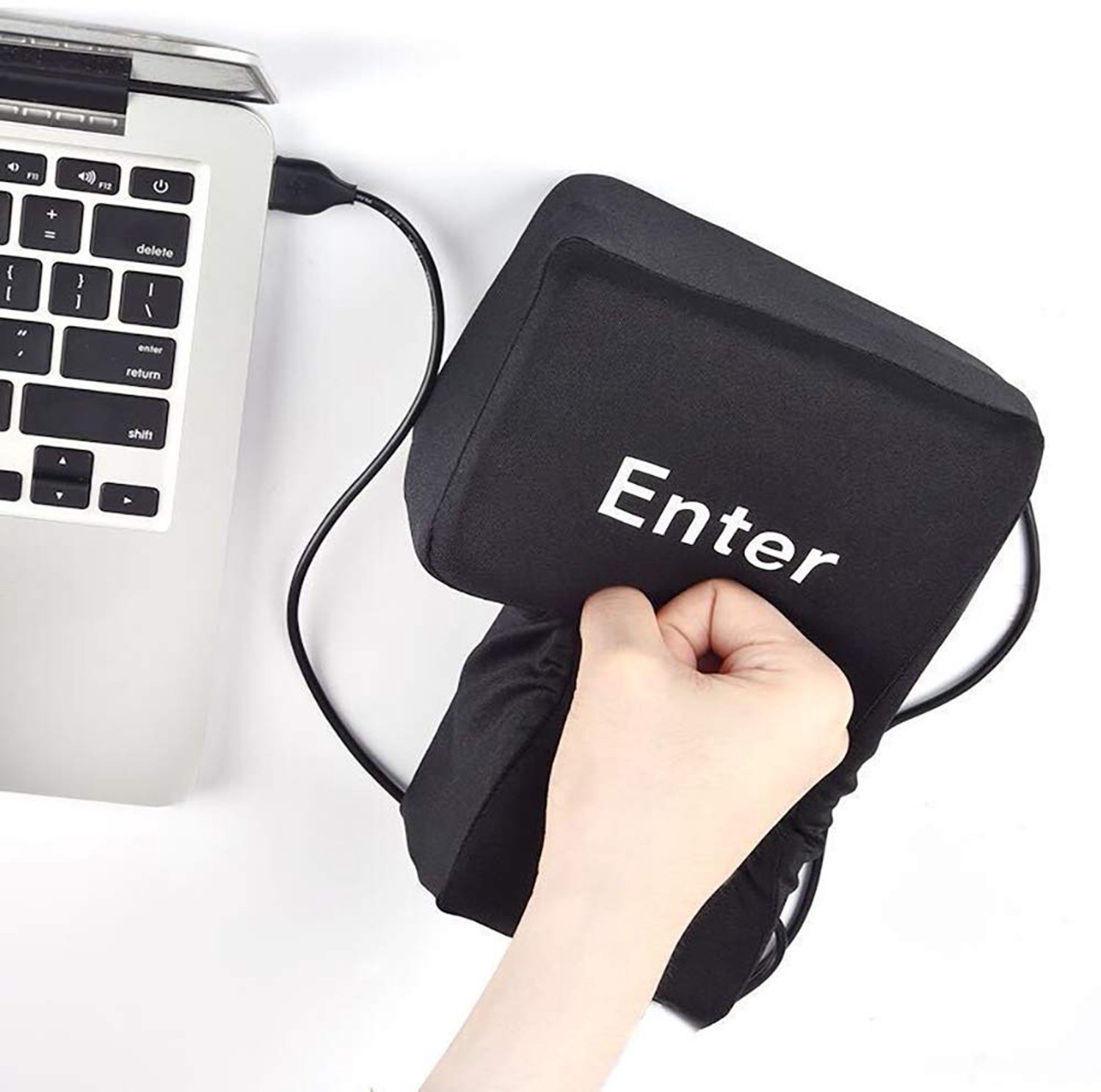 Grote Enter Toets Kussen - Anti-stress Pillow voor Kantoor en Thuis