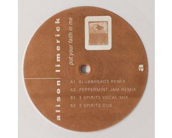 Put Your Faith In Me, Alison Limerick | Media condition: Very Good Plus (VG+) | 12, Whi