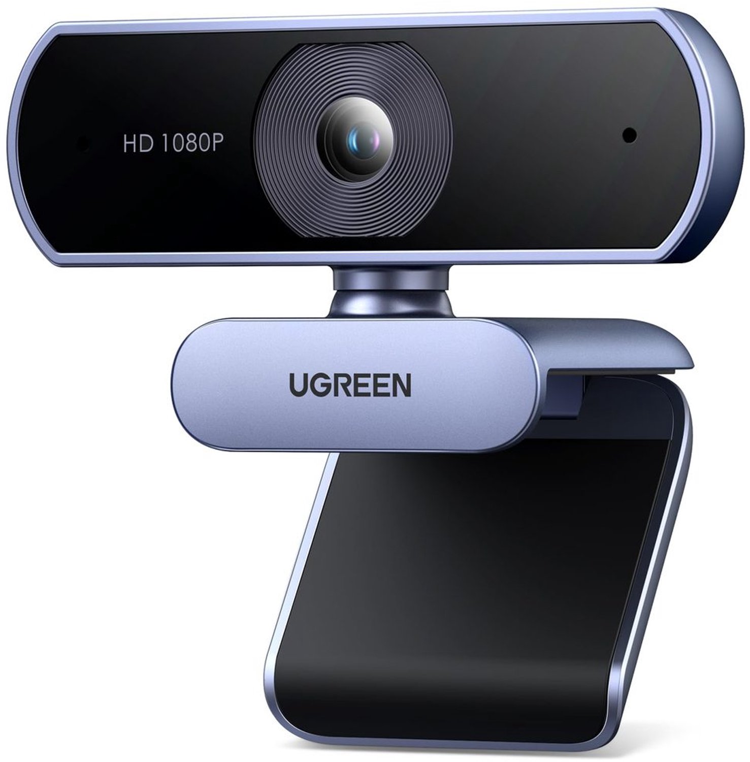 Webcam 1080P met Privacy Cover en Dual Microfoon