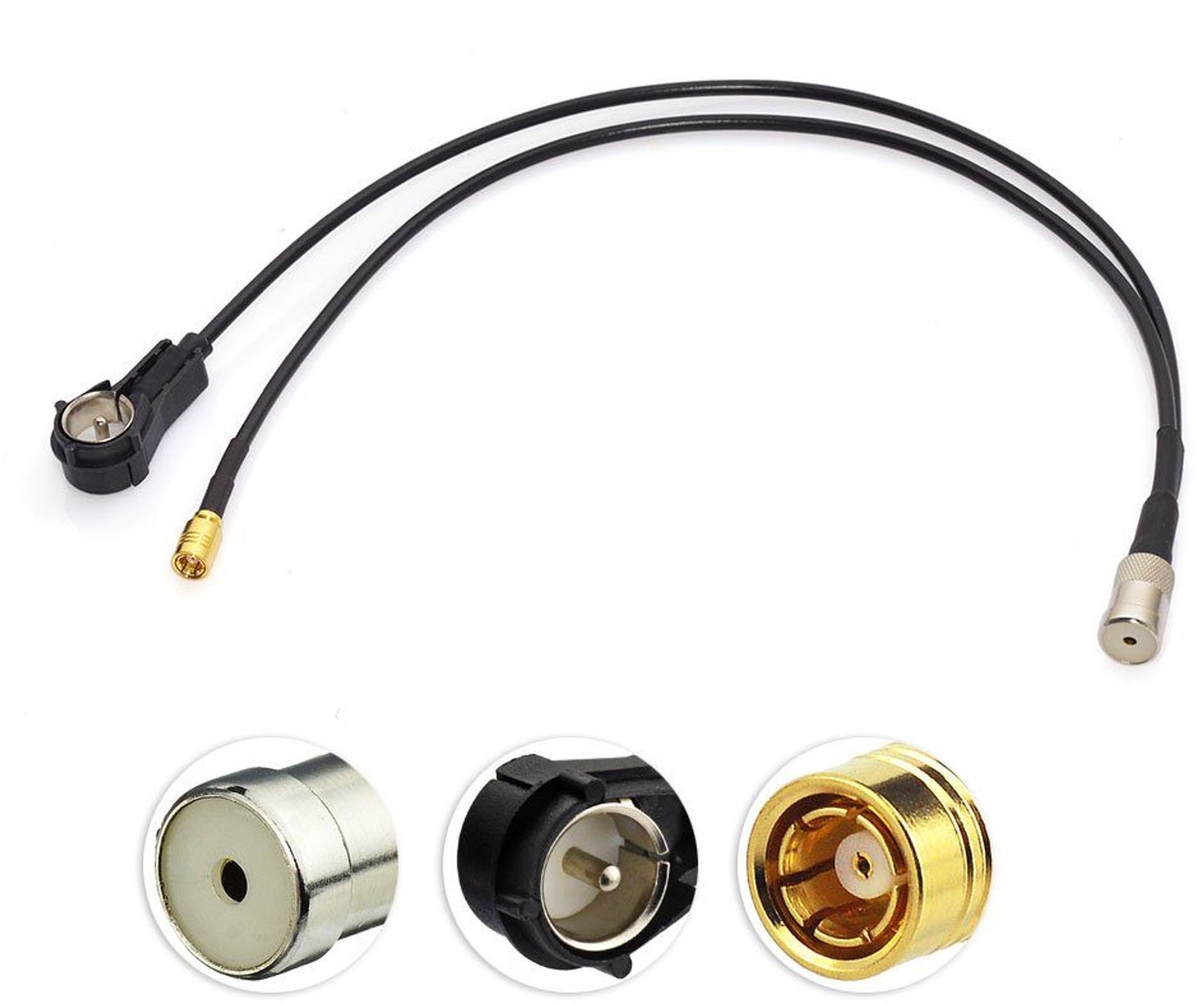 Aerial Splitter Adapter naar ISO DIN Kabel