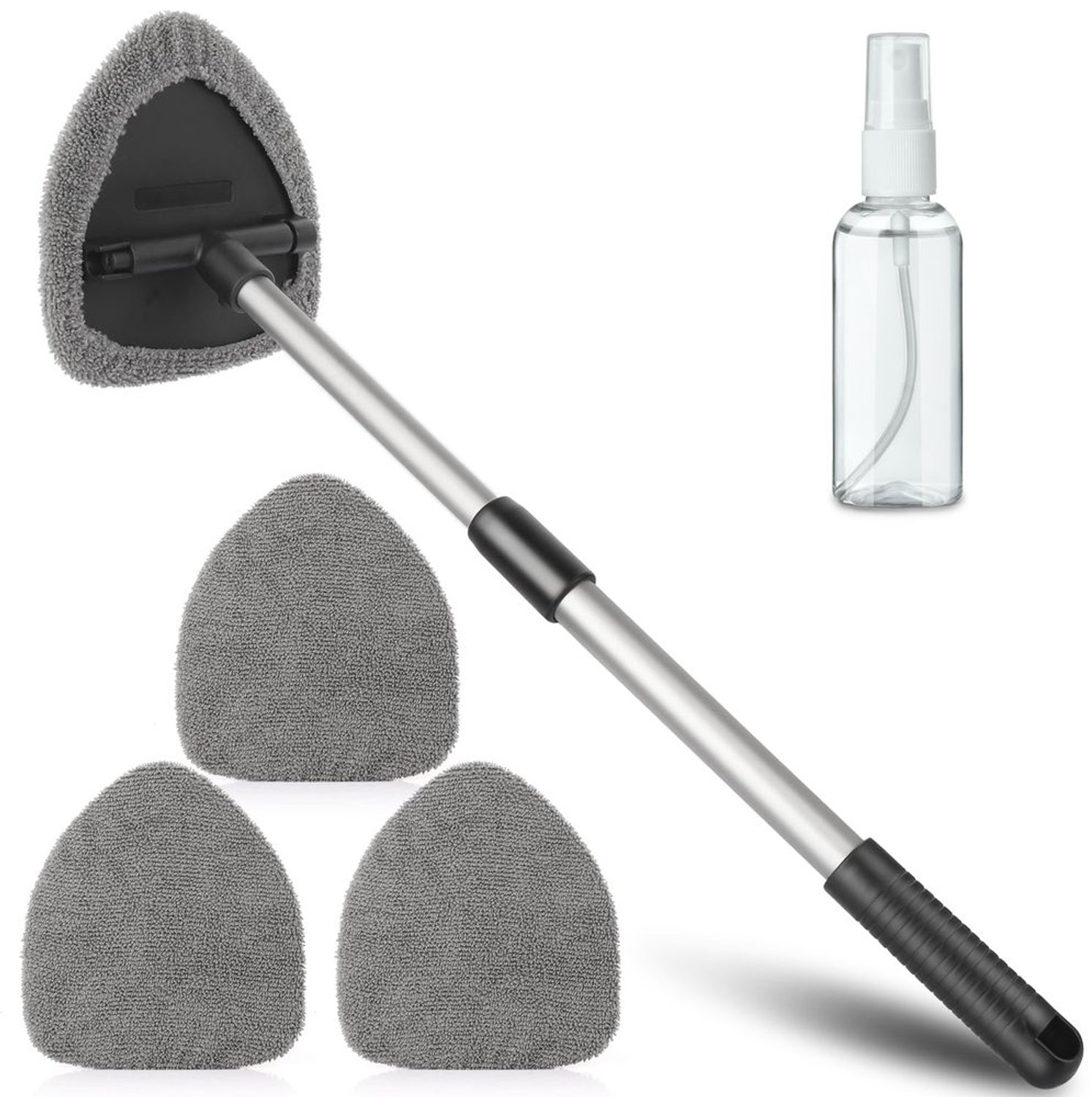 Auto Raamreiniger met 4 Microvezel Pads