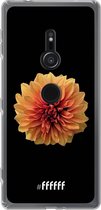 6F hoesje - geschikt voor Sony Xperia XZ2 -  Transparant TPU Case - Butterscotch Blossom #ffffff