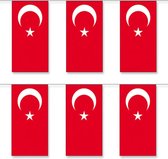 3x stuks vlaggenlijnen Turkije 5 meter